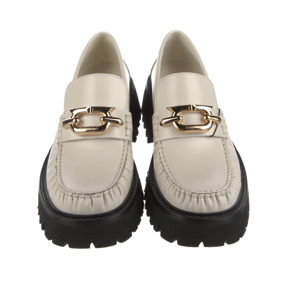 Ferragamo Chunky Loafers NWOT